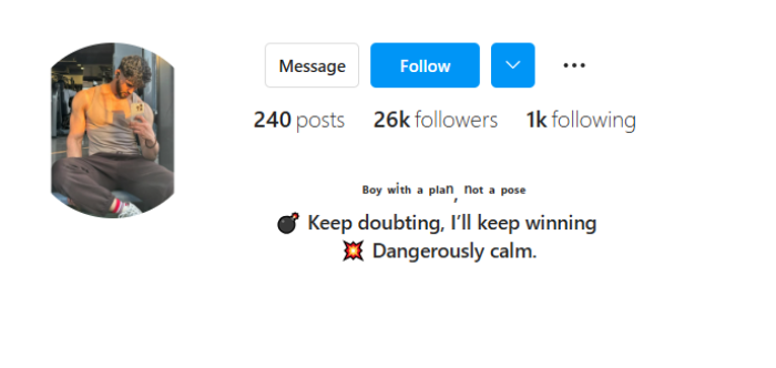 Instagram Bio for Boys Stylish