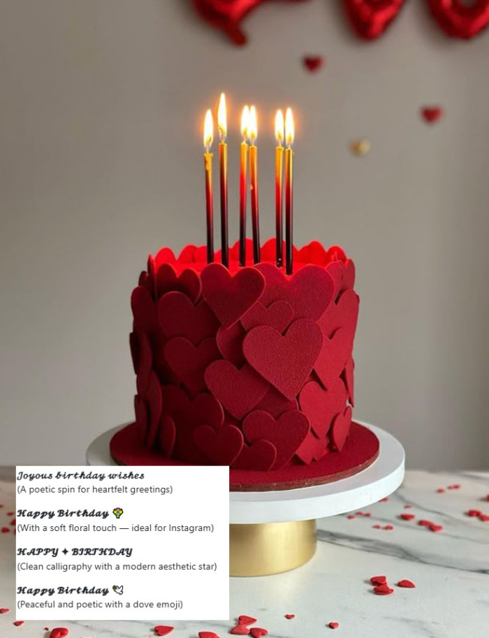 Happy Birthday Fonts Calligraphy